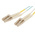 RS PRO LC to LC Duplex Multi Mode OM4 Fibre Optic Cable, 900μm, Blue, 3m