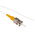 RS PRO ST to Unterminated Simplex Single Mode OS1, OS2 Fibre Optic Cable, 900μm, 1m