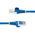 StarTech.com Cat6a Straight Male RJ45 to Straight Male RJ45 Ethernet Cable, Braid, Blue LSZH Sheath, 7.5m, Low Smoke