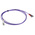 RS PRO LC to ST Duplex Multi Mode OM3 Fibre Optic Cable, 50/125μm, Purple, 2m