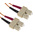 RS PRO SC to SC Duplex Multi Mode OM2 Fibre Optic Cable, 50/125μm, Orange, 5m