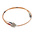 RS PRO LC to SC Duplex Multi Mode OM1 Fibre Optic Cable, 62.5/125μm, Orange, 1m