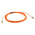 RS PRO LC to LC Duplex Multi Mode OM1 Fibre Optic Cable, 62.5/125μm, Orange, 5m