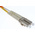 RS PRO LC to LC Duplex Multi Mode OM2 Fibre Optic Cable, 50/125μm, Orange, 3m