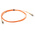 RS PRO LC to LC Duplex Multi Mode OM2 Fibre Optic Cable, 50/125μm, Orange, 2m