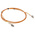 RS PRO LC to LC Duplex Multi Mode OM2 Fibre Optic Cable, 50/125μm, Orange, 1m
