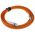 RS PRO LC to LC Duplex Multi Mode OM2 Fibre Optic Cable, 50/125μm, Orange, 10m