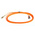 RS PRO LC to ST Simplex Multi Mode OM1 Fibre Optic Cable, 62.5/125μm, Orange, 5m