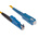 RS PRO E-2000 to SC Simplex Single Mode OS1 Fibre Optic Cable, 9/125μm, Yellow, 1m