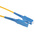 RS PRO SC to SC Simplex Single Mode OS2 Fibre Optic Cable, 9/125μm, Yellow, 2m