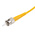 RS PRO SC to ST Duplex Single Mode OS1 Fibre Optic Cable, 9/125μm, Yellow, 3m