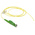 RS PRO E-2000 to Unterminated Simplex Single Mode OS1 Fibre Optic Cable, 9/125μm, Yellow, 1m