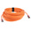 RS PRO ST to ST Duplex Multi Mode OM1 Fibre Optic Cable, 62.5/125μm, Orange, 30m