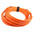 RS PRO SC to SC Duplex Multi Mode OM1 Fibre Optic Cable, 62.5/125μm, Orange, 50m