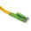 RS PRO E-2000 to E-2000 Simplex Single Mode OS1 Fibre Optic Cable, 9/125μm, Yellow, 10m