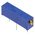 Vishay 43P Series 20-Turn Through Hole Trimmer Resistor with Pin Terminations, 20kΩ ±10% 1/2W ±100ppm/°C Side Adjust