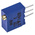 Vishay 64W Series 19 (Electrical), 22 (Mechanical)-Turn Through Hole Trimmer Resistor with Pin Terminations, 10kΩ ±10%