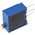 Vishay 64W Series 19 (Electrical), 22 (Mechanical)-Turn Through Hole Trimmer Resistor with Pin Terminations, 50kΩ ±10%