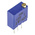 Vishay 64W Series 19 (Electrical), 22 (Mechanical)-Turn Through Hole Trimmer Resistor with Pin Terminations, 100kΩ