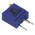 Vishay 64Y Series 19 (Electrical), 22 (Mechanical)-Turn Through Hole Trimmer Resistor with Pin Terminations, 5kΩ ±10%