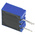 Vishay 64Y Series 19 (Electrical), 22 (Mechanical)-Turn Through Hole Trimmer Resistor with Pin Terminations, 20kΩ ±10%