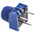 100Ω, Through Hole Trimmer Potentiometer 0.5W Top Adjust Vishay, 63M