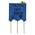 200Ω, Through Hole Trimmer Potentiometer 0.25W Top Adjust Vishay, T63