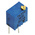 200Ω, Through Hole Trimmer Potentiometer 0.25W Top Adjust Vishay, T63