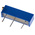 1kΩ, Through Hole Trimmer Potentiometer 0.75W Side Adjust Bourns, 3006