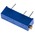 1kΩ, Through Hole Trimmer Potentiometer 0.75W Side Adjust Bourns, 3006