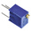 1kΩ, Through Hole Trimmer Potentiometer 0.25W Top Adjust Bourns, 3266
