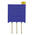100kΩ, Through Hole Trimmer Potentiometer 0.5W Top Adjust Bourns, 3296