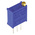 100kΩ, Through Hole Trimmer Potentiometer 0.5W Top Adjust Bourns, 3296