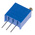 1MΩ, Through Hole Trimmer Potentiometer 0.5W Top Adjust Bourns, 3296