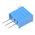 100kΩ, Through Hole Trimmer Potentiometer 0.5W Side Adjust Bourns, 3296