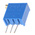 2kΩ, Through Hole Trimmer Potentiometer 0.5W Side Adjust Bourns, 3296