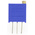 1kΩ, Through Hole Trimmer Potentiometer 0.5W Top Adjust Bourns, 3296