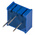 100kΩ, Through Hole Trimmer Potentiometer 0.5W Top Adjust Bourns, 3386