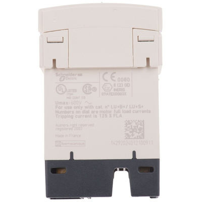 Schneider Electric DOL Starter, DOL, 9 kW, 690 V ac, 3 Phase, IP40