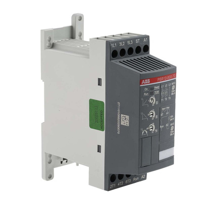 ABB Soft Starter, Soft Start, 5.5 kW, 600 V ac, 3 Phase, IP20