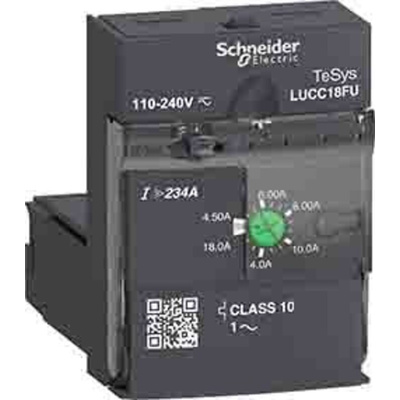 Schneider Electric Advanced Motor Starter, 4 kW, 240 V ac, 1 Phase, IP20