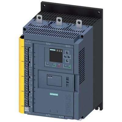 Siemens Soft Starter, Soft Start, 37 kW, 480 V ac, 3 Phase, IP00, IP20