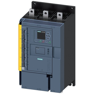 Siemens Soft Starter, Soft Start, 132 kW, 480 V ac, 3 Phase, IP00, IP20