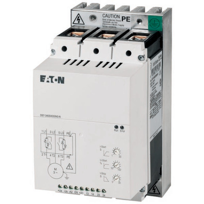 Eaton Motor Starter, Soft Start, 22 kW, 480 V ac, 3 Phase, IP20