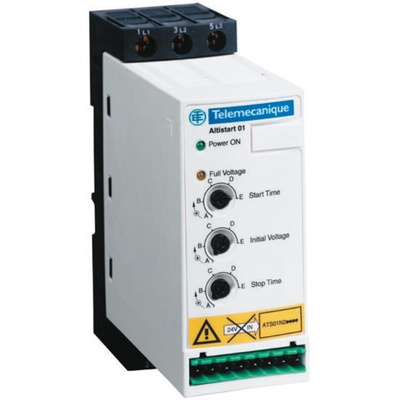 Schneider Electric Soft Starter, Soft Start, 5.5 kW, 240 V ac, 3 Phase, IP20