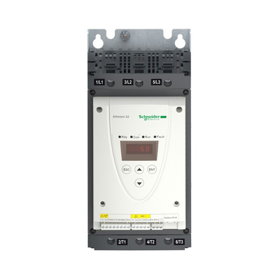 Schneider Electric Soft Starter, Soft Start, 45 kW, 440 V ac, 3 Phase, IP20