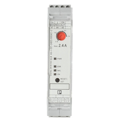 Phoenix Contact Motor Starter, 1 kW, 500 V ac, 3 Phase, IP20, 2.4 A