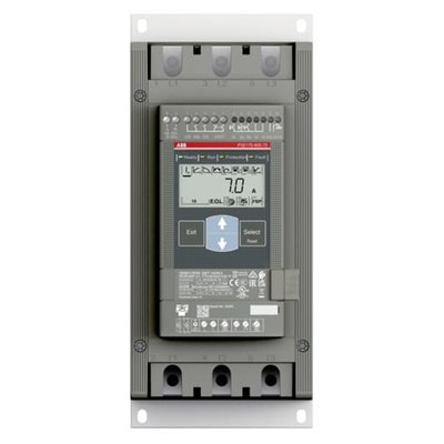 ABB Soft Starter, Soft Start, 75 kW, 600 V ac, 3 Phase, IP00, IP20