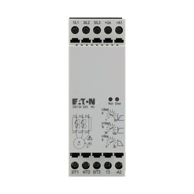 Eaton Soft Starter, Soft Start, 3 kW, 460 V ac, 3 Phase, IP20