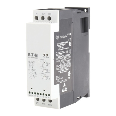 Eaton Soft Starter, Soft Start, 7.5 kW, 460 V ac, 3 Phase, IP20